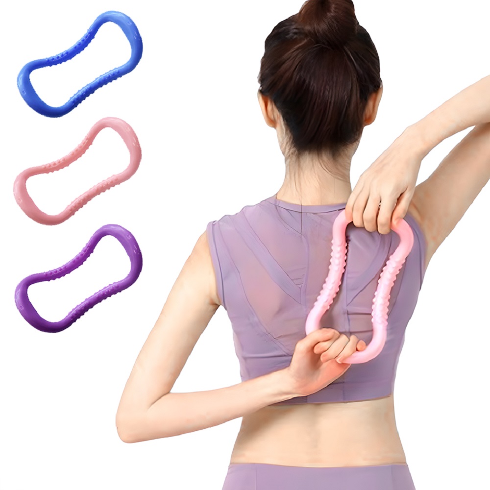 Pilates Yoga Board - วงต้านทานพร้อมโฟมกีฬาที่บ้านอุปกรณ์ออกกําลังกายโยคะยางดึงเชือกการฝึกอบรมและการออกกําลังกายอุปกรณ์ออกกําลังกายสําหรับผู้หญิง