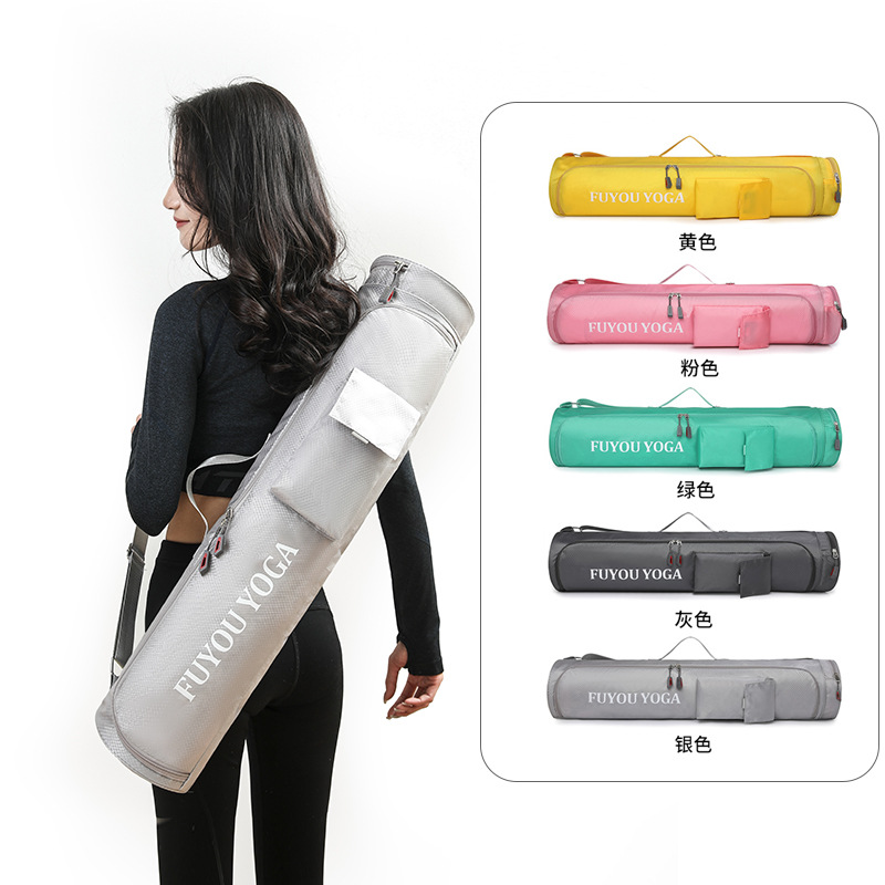 Pilates Yoga Origin - กระเป๋าใส่เสื่อโยคะความจุขนาดใหญ่ น้ำหนักเบา กันน้ำ กระเป๋าสะพายข้างสำหรับออกกำลังกาย แฟชั่น กระเป๋าหลายช่อง