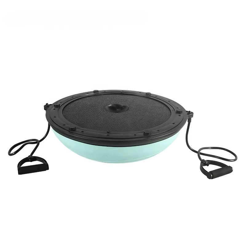 โลโก้ PVC Balance Ball พร้อมแถ - Pilates Yoga Ball Workout บทวิจารณ์และราคา