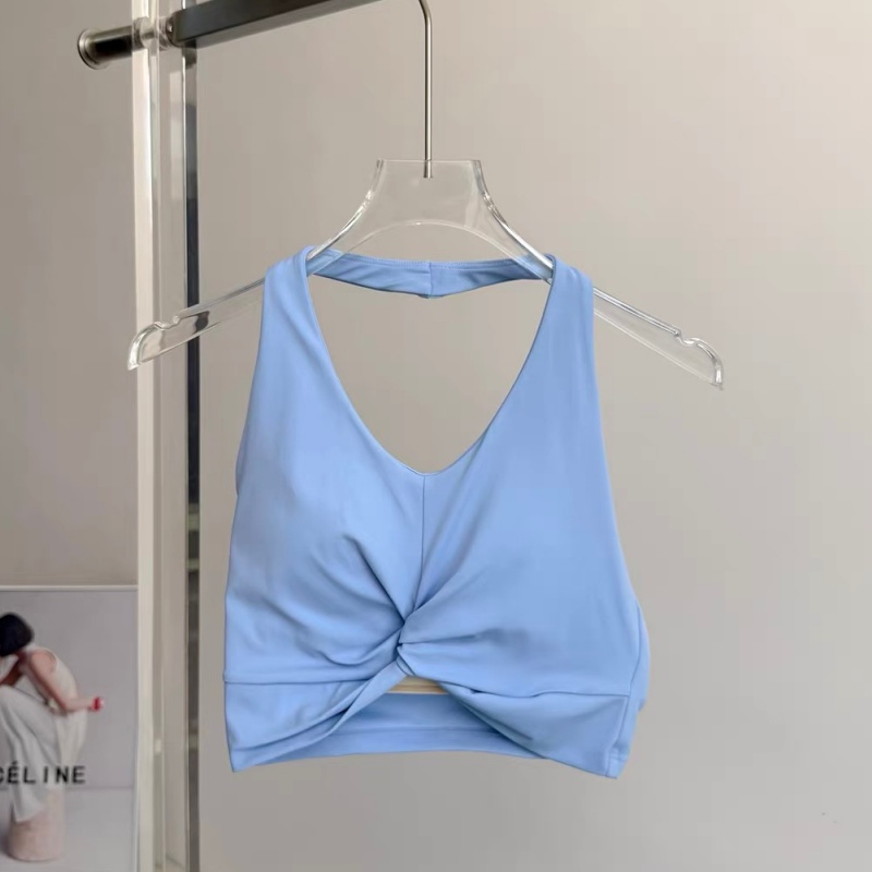 สปอร์ตบราแบบผูกคอ ดีไซน์บิดเกล - Pilates Yoga Top บทวิจารณ์และราคา