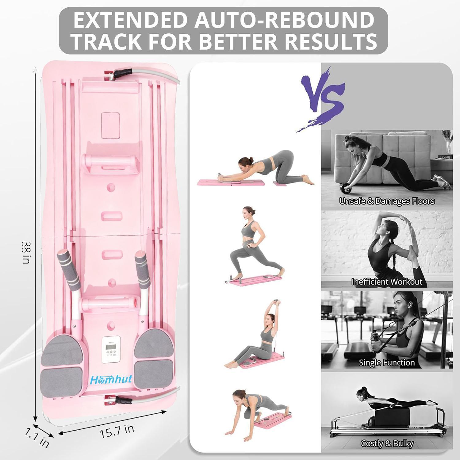 แผ่นฝึกออกกำลังกายอเนกประสงค์ส - Pilates Yoga Board บทวิจารณ์และราคา