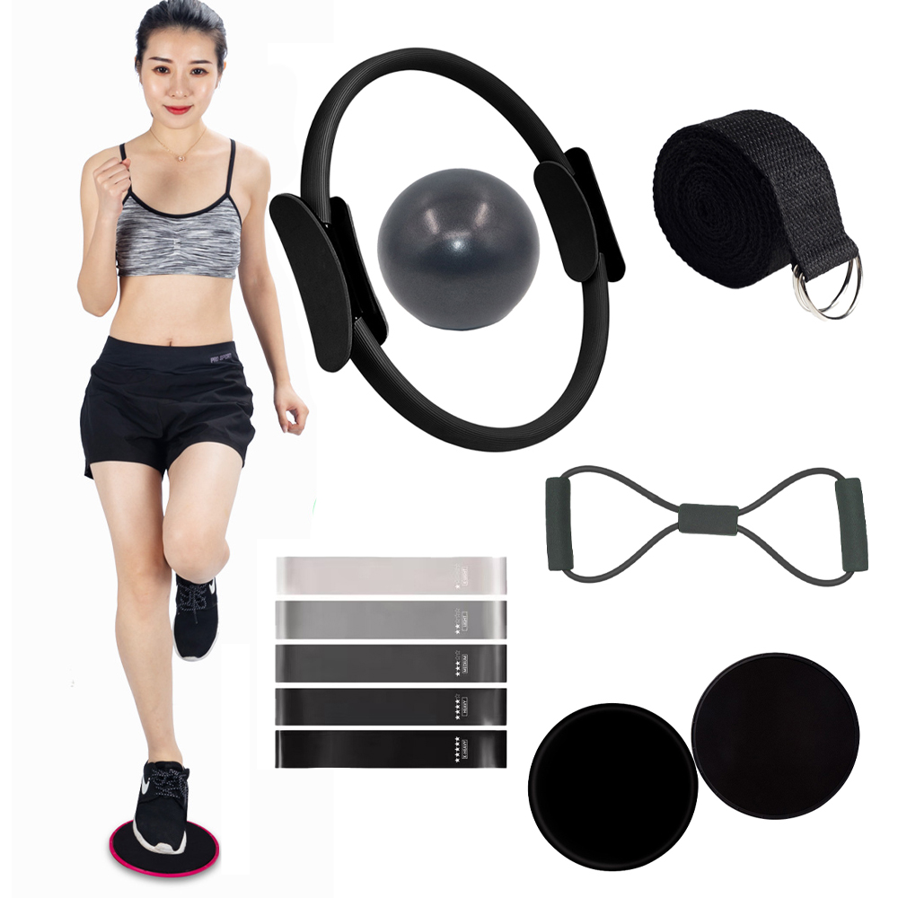 ชุดอุปกรณ์พิลาทิส 11 ชิ้น อุปก - Pilates Yoga Ball Workout บทวิจารณ์และราคา