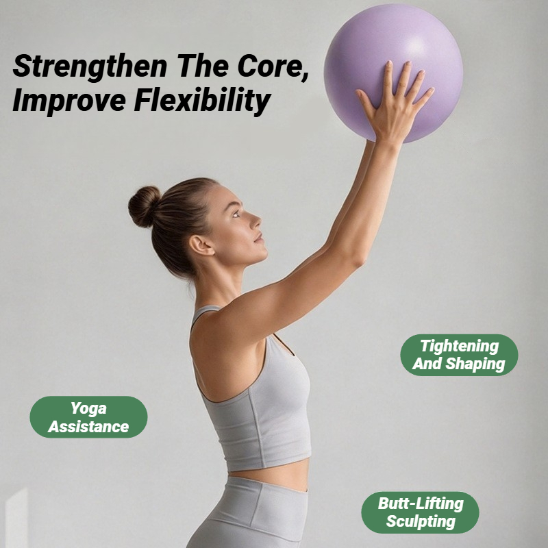 ลูกบอลโยคะฟิตเนสแบบหนา ป้องกัน - Pilates Yoga Ball Workout บทวิจารณ์และราคา