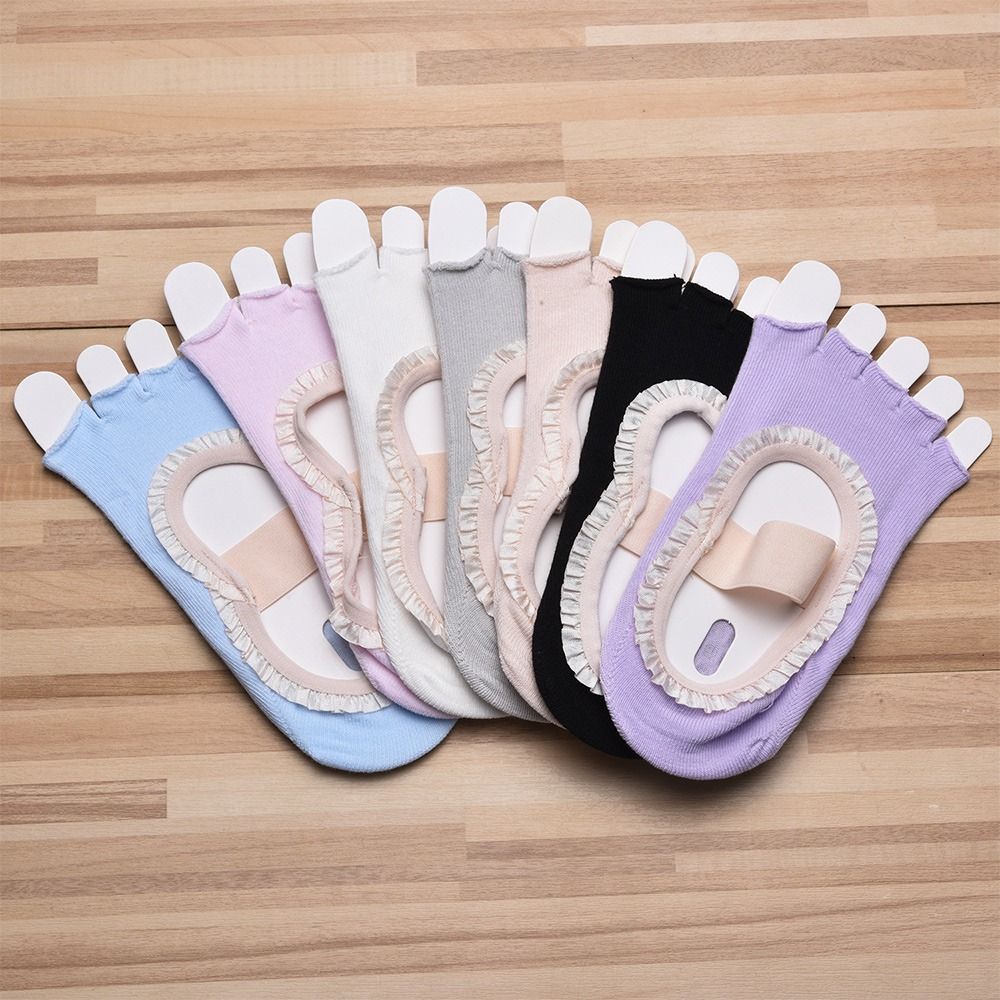 ถุงเท้าโยคะกันลื่นแบบสร้างสรรค - Pilates Yoga Classes บทวิจารณ์และราคา