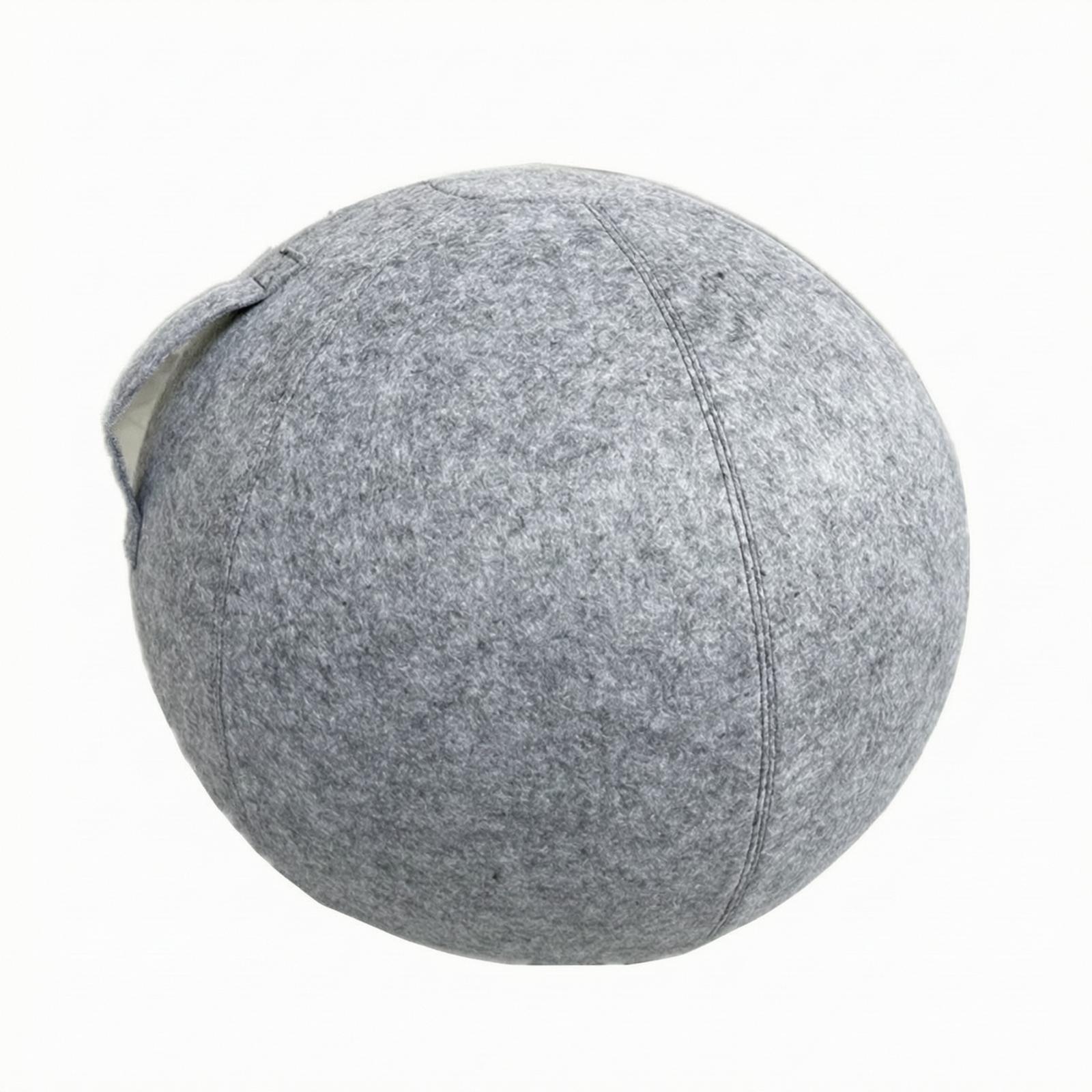 ปลอกคลุมลูกบอลโยคะแบบผ้าสักหลา - Pilates Yoga Ball Workout บทวิจารณ์และราคา