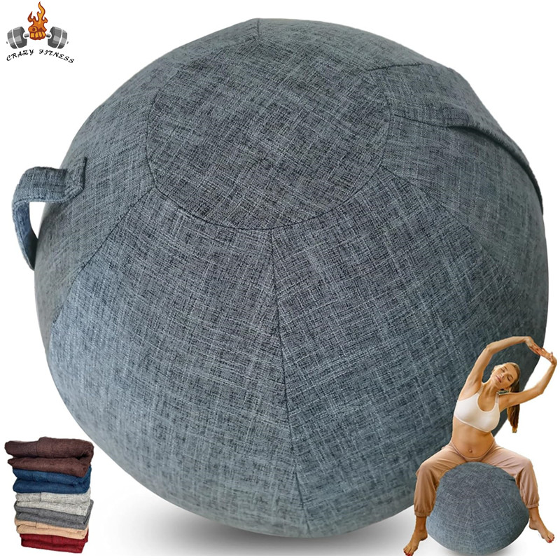 55/65/75 ซม.ลูกบอลโยคะป้องกันอ - Pilates Yoga Ball Workout บทวิจารณ์และราคา