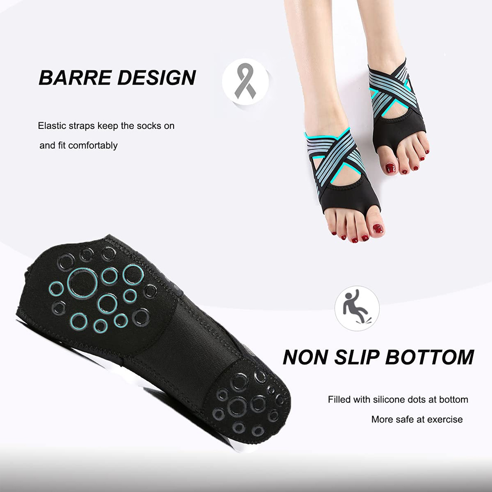 ถุงเท้าโยคะพื้นเหนียวสำหรับผู้ - Pilates Yoga Classes บทวิจารณ์และราคา