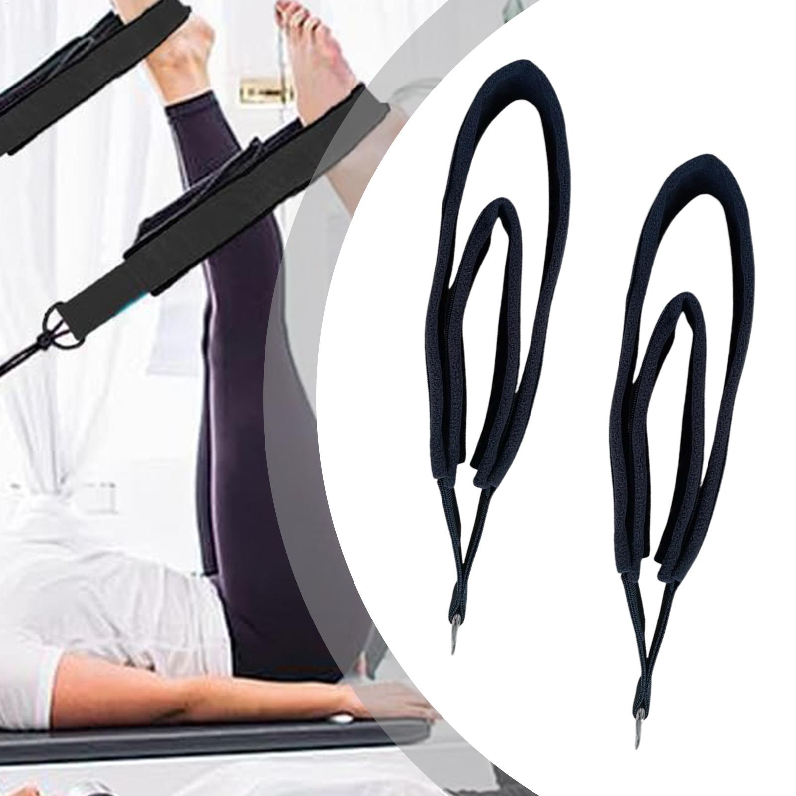 สายรัดยืดหยุ่นแบบวงแหวนคู่ อุป - Pilates Ankle Strap บทวิจารณ์และราคา