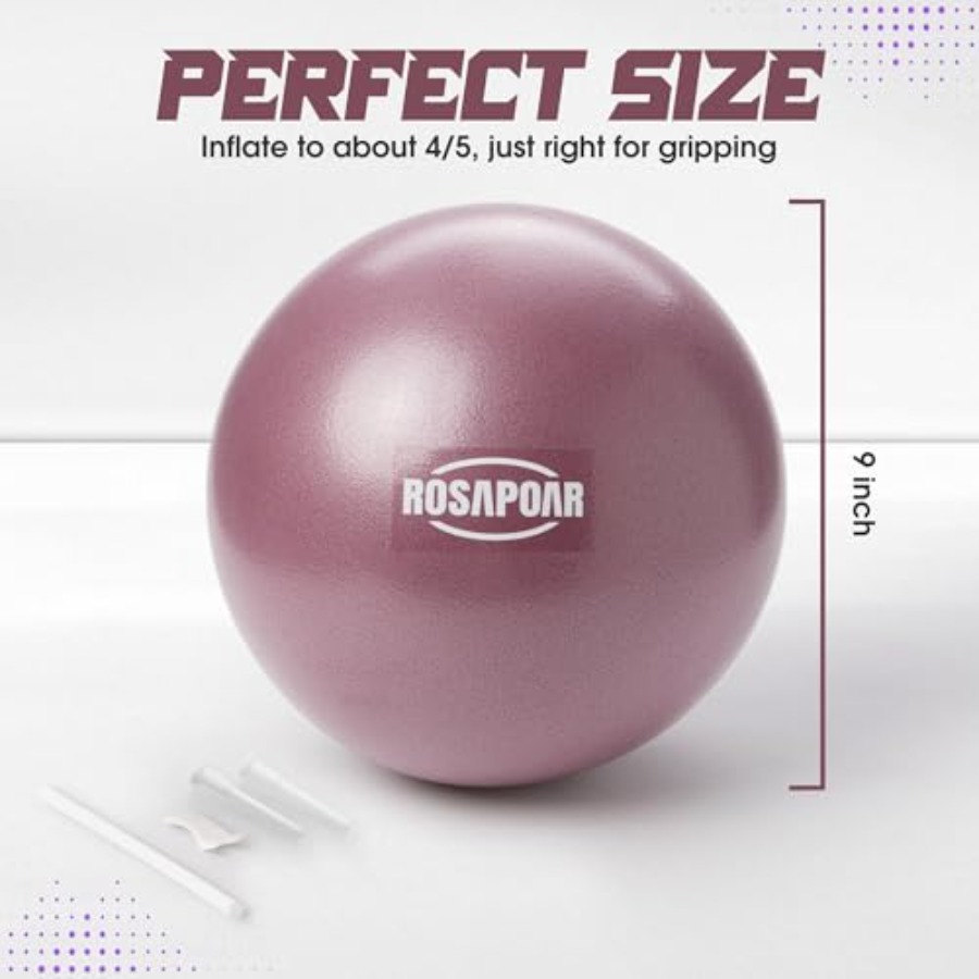 ลูกบอลออกกำลังกายขนาดเล็ก - ลู - Pilates Yoga Ball Workout บทวิจารณ์และราคา